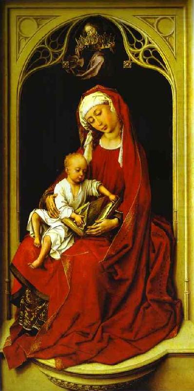 Rogier van der Weyden Madonna in Red  e5 china oil painting image